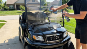 Golf Cart Acrylic Windshield Cleaner