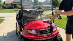 Golf Cart Cleaner Spray Header